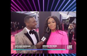 WATCH: Bonang Matheba receives her ‘African Influencer of The Year Award’ at E! People’s Choice Award