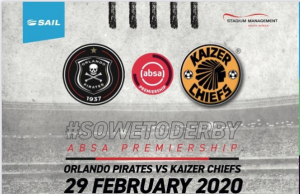 Soweto Derby sold out