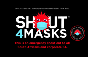 Shout4Masks calls on South Africans to donate masks
