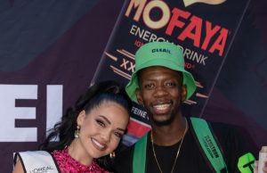 Miss SA Natasha Joubert & Robot Boii launch two new MoFaya energy drinks