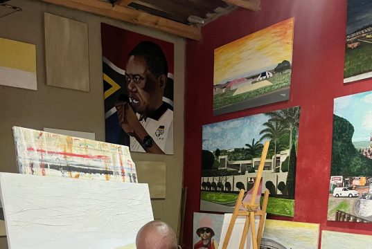 A Provider by Day, A Painter by Night: One Man’s Dream to Empower Township Kids